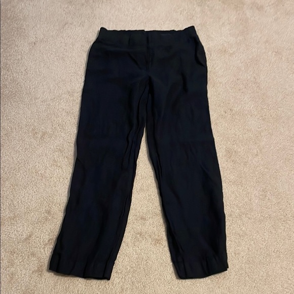 Lilly Pulitzer Classic Black Linen Pants - Picture 1 of 3